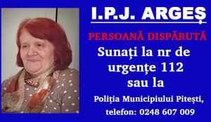 Pitești: Noi informații despre femeia de 69 de ani dată dispărută 1 371d9278 4289 4fc9 af5a 53a51d25ce5a - Pitești: Noi informații despre femeia de 69 de ani dată dispărută