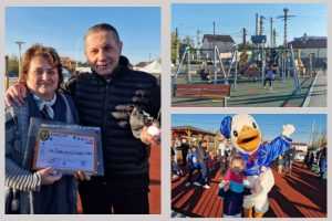 BRADU. Cel mai nou loc de joacă din comună a fost inaugurat 14 la Bradu