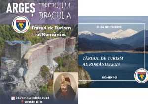 Descoperă adevăratul ținut al lui Dracula la Târgul de Turism: Cetatea Poienari în centrul expoziției 1 Sursă foto: FB CJ Argeș.