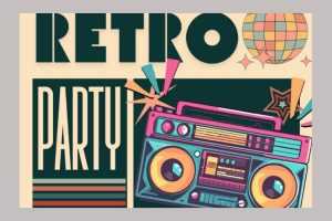 Retro Party la Club Hush - Nostalgie și distracție garantată! 1 Retro party la club Hush