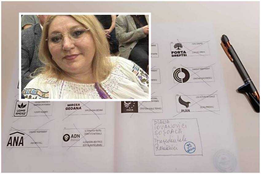 Diana Șoșoacă vot Diana Șoșoacă vot