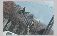 incendiu fosta scoala Draganu