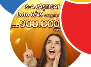 649 1dec - Noroc de Ziua Națională a României! A câștigat marele premiu la Loto 6/49 în valoare de peste 900.000 de euro