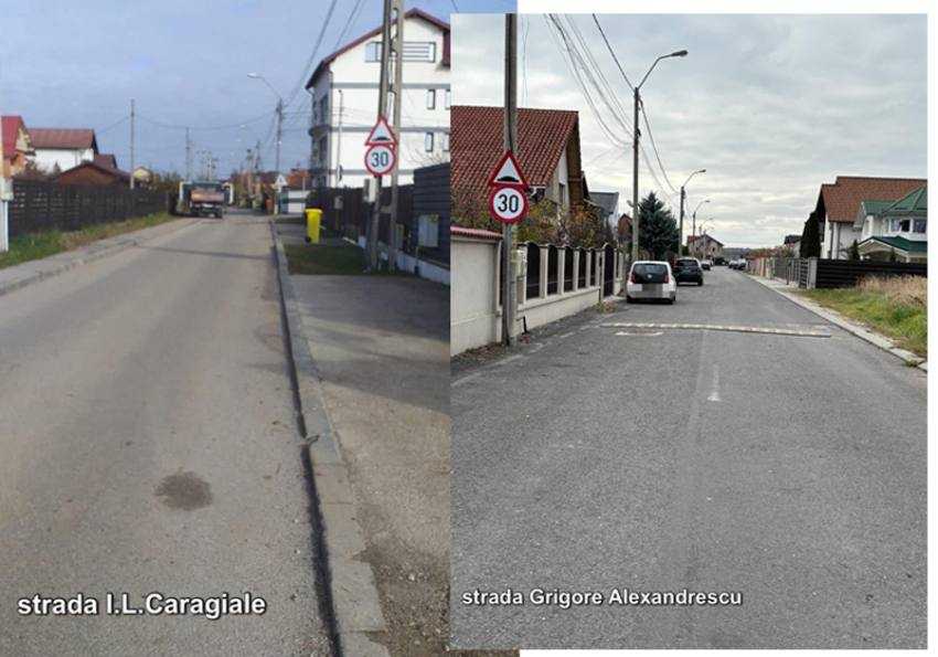 Srada grigore alșexandrescu si caragiale Sursă foto: FB Primăria Municipiului Pitesti