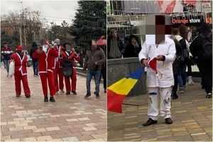 page 1 - Colindătorii moderni "cu boxe", amendați de polițiștii locali piteșteni