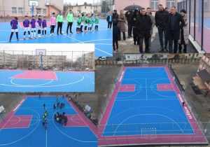 (Video) La Pitești. Trei noi terenuri de sport multifuncționale au fost finalizate! 22 Sursă foto: Primăria Municipiului Pitești.