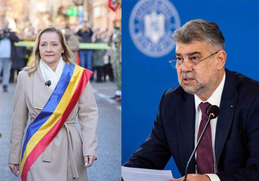 lasconi si ciolacu 1 Sursă foto: FB Elena Lasconi si Marcel Ciolacu