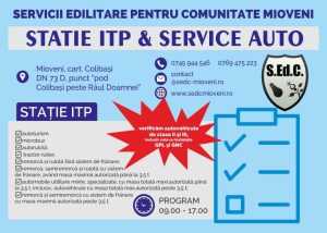 Servicii Edilitare pentru Comunitate Mioveni „Ai nevoie de ITP?” 1 itm Mioveni