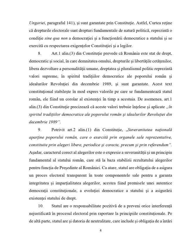 Motivarea CCR privind decizia de anulare a alegerilor prezidențiale: „Caracterul liber exprimat al votului a fost încălcat” 4 HCC 32 2024 page 0004 - Motivarea CCR privind decizia de anulare a alegerilor prezidențiale: „Caracterul liber exprimat al votului a fost încălcat”