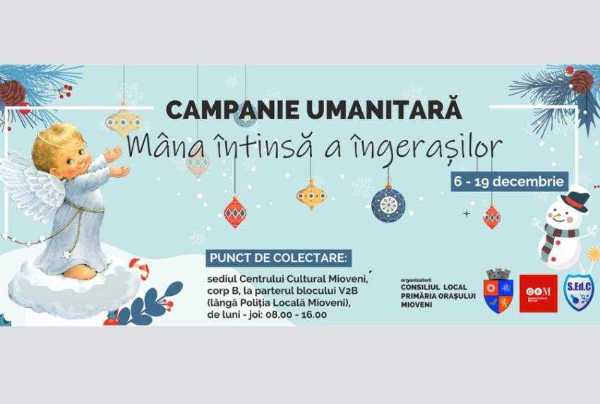 canmpanie umanitara 1 Sursă foto: FB Primăria Orașului Mioveni