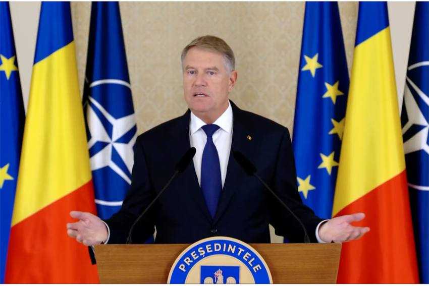 klaus iohannis 2 Foto: screenshot video presidency.ro.