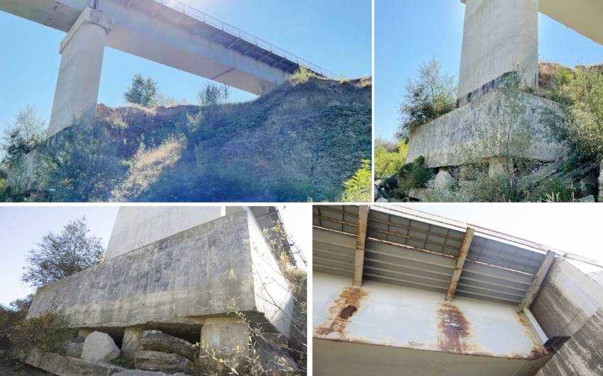 podul cateasca grav avariat