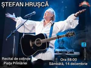 Seară magică de colinde la Pitești! Ștefan Hrușcă vine la Târgul de Crăciun 21 Ștefan Hrușcă