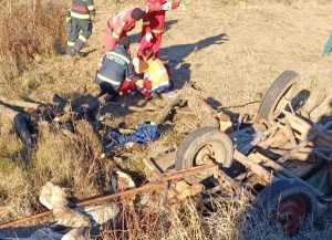 3607894a dc89 4620 9e5e 80a99f08b34d - Căruța răsturnată la Costești! Un copil de 9 ani a ajuns la spital, iar căruțașul era băut