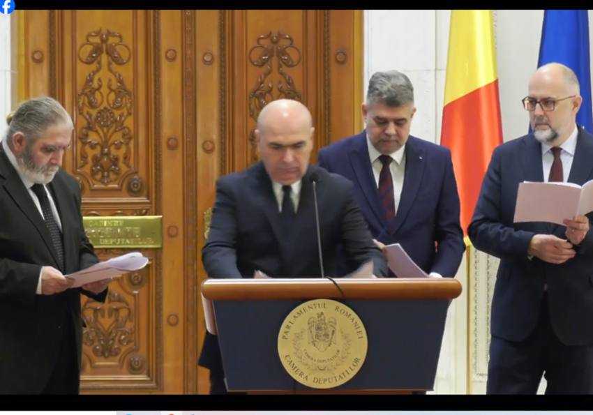 coalitia de guvernare e garta 1 ursă foto: screenshot FB Marcel Ciolacu.