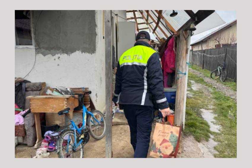 politistii cadouri copii Argeș politistii cadouri copii Argeș