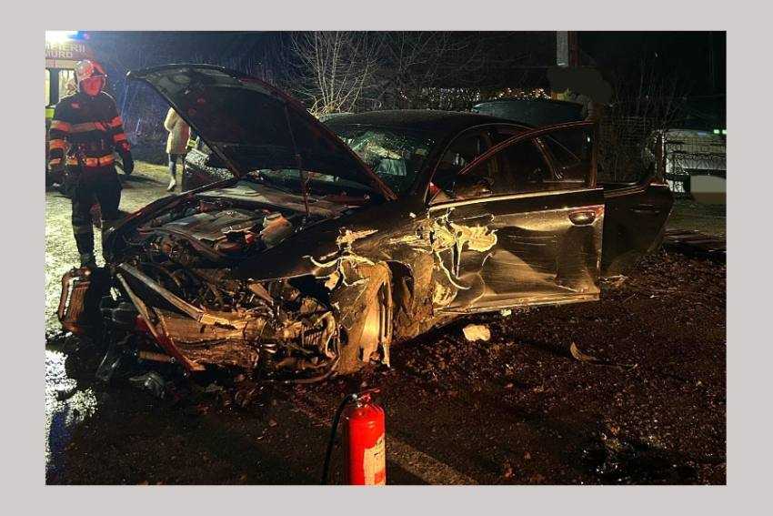 accident autoturism stalp Arefu accident autoturism stalp Arefu