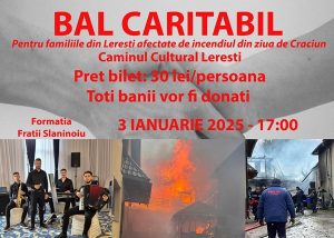 471320173 1121834525957094 2495091373706990648 n - Bal caritabil la Lerești! Ajutor pentru familiile afectate de incendiul din ziua de Crăciun