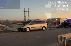 "Tradiție" sumbră! Ziua accidentelor de început de an! 5 accident autoturism Ștefanesti