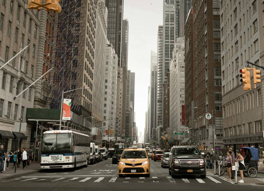 trafic New York Sursă foto: pexels.com free download