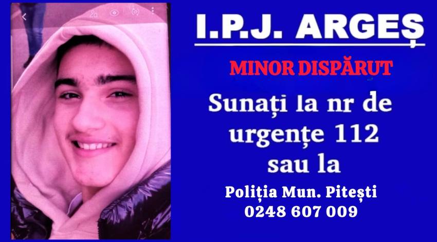 baiat disparut Pitesti baiat disparut Pitesti