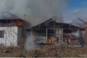 cats - Incendiu într-o gospodărie din comuna Ciofrângeni