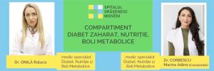 Spital Mioveni nutritie DIabet - La Spitalul Orășenesc Mioveni, specialiștii în diabet zaharat și nutriție vă pot ajuta să aveți o stare de sănătate echilibrată, pe termen lung
