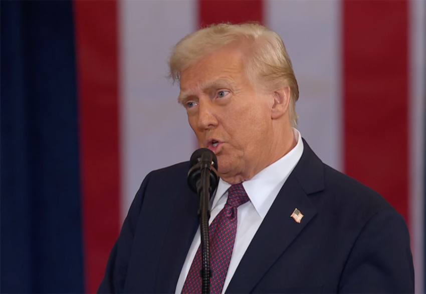 Trump a revenit la casa alba Sursă foto: screenshot FB Donald Trump.