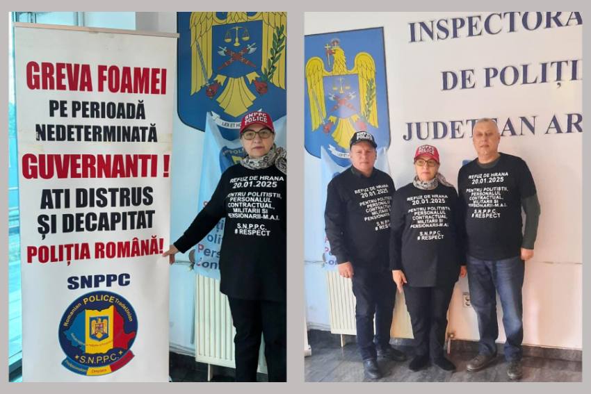 greva foamei Cecilia Marilena Tatia