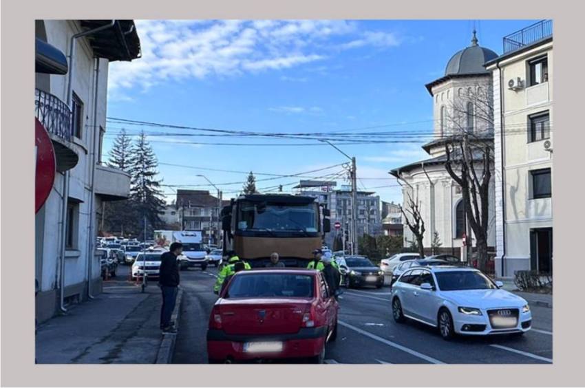 accident in Pitești