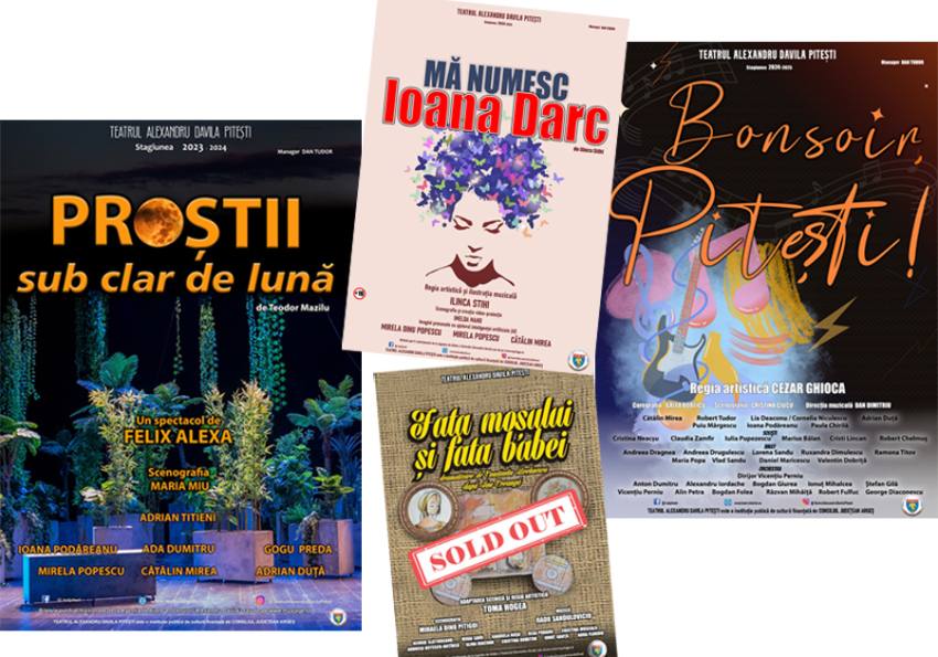 program teatru 31 2 Sursă foto: Teatrul AL Davila din Pitești.