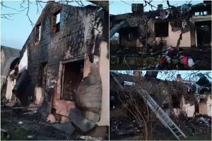 cats - Coșul de fum, cauza unui incendiu care a lăsat pe drumuri o familie cu 11 copii