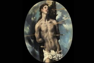 Tabloul ”Sfântul Sebastian” al lui El Greco, blocat la licitație 8 Sursă foto: FB Guvernul României (Foto credit: christies.com)