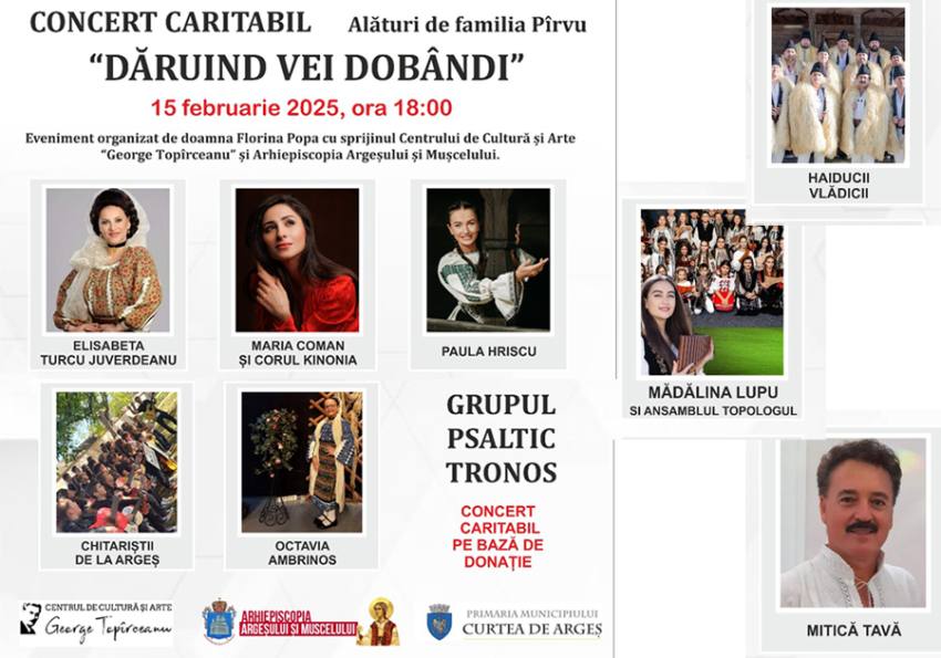 concert caritabil 2 Sursă foto: FB Arhiepiscopia Argeșului și Muscelului.