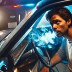 Șofer drogat prins politie