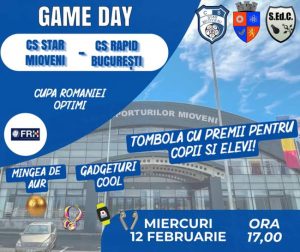Cupa României la handbal feminin: CS Star Mioveni - CS Rapid București 1 Sursă foto: Facebook Primăria Orașului Mioveni