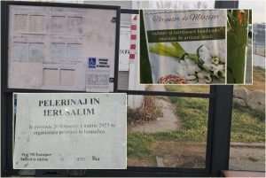 page 1 - Pitești: Au lipit afișe în stații și pe pubele și au fost amendați de polițiștii locali