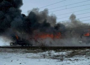 Incendiu violent la vagonul unui tren de călători! A fost activat Planul Roșu de Intervenție 1 whatsapp image 2025 02 17 at 13 48 46 - Incendiu violent la vagonul unui tren de călători! A fost activat Planul Roșu de Intervenție