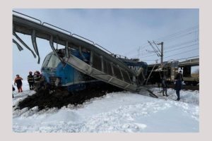 Traficul feroviar rămâne închis în urma accidentului grav din Olt 1 accident feroviar Olt tren