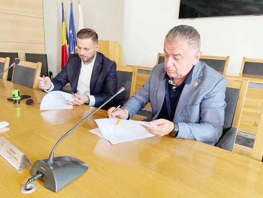 semnare contract teiuleanu