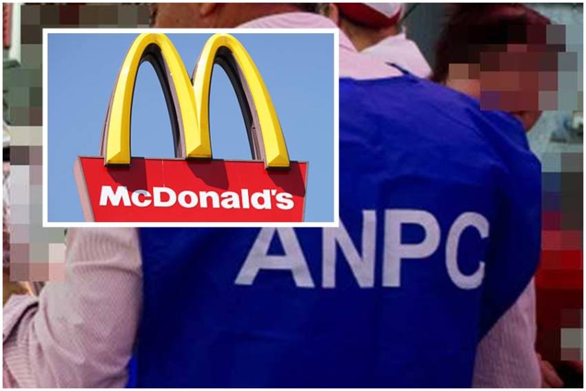 ANPC amenda McDonalds ANPC amenda McDonalds