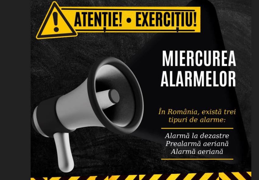 Miercuri, 26 februarie, vor suna sirenele în Mioveni! 2 Sursă foto: FB Primăria Orasului Mioveni