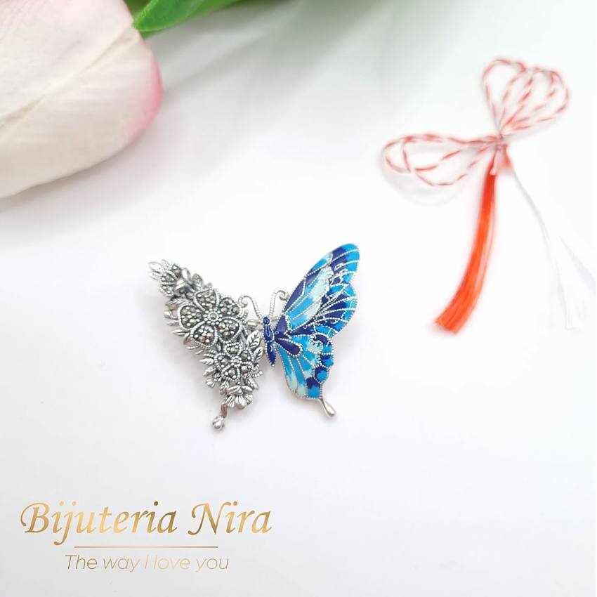 Bijuteria Nira: Oferă un cadou deosebit de 1 Martie! 1 brosa Nira