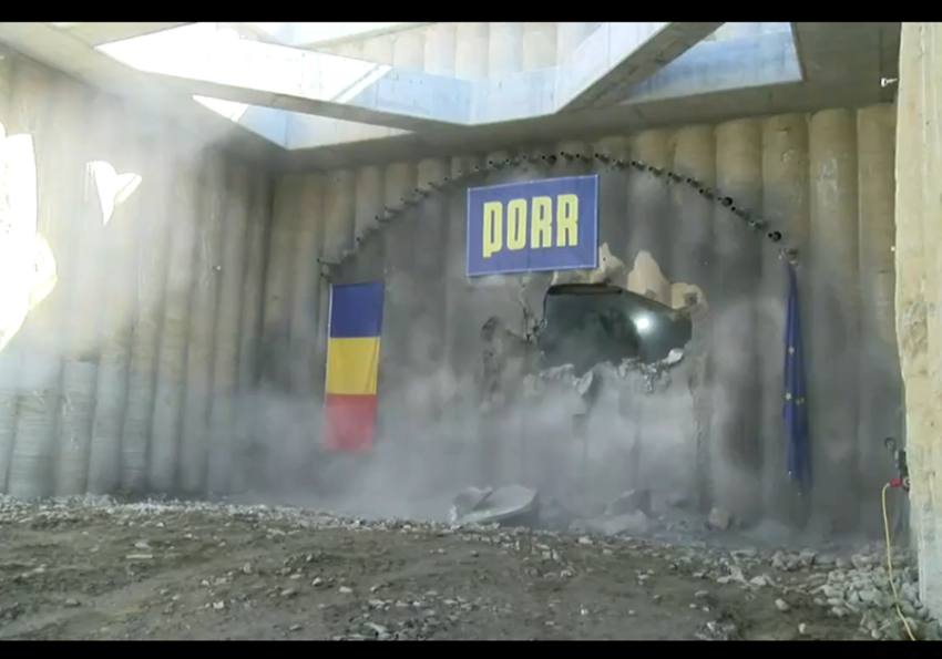 tunel patruns alina a1 pitesti sibiu Sursă foto: screenshot Facebook Cristian Pistol.