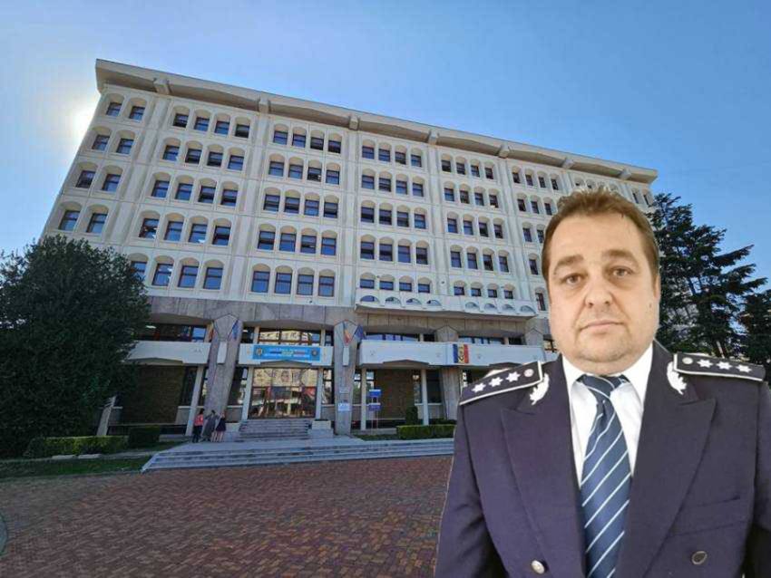 Bila la cj-arges-sediu-prefectura-arges Sursă foto: FB Dragos Predescu și gds.ro
