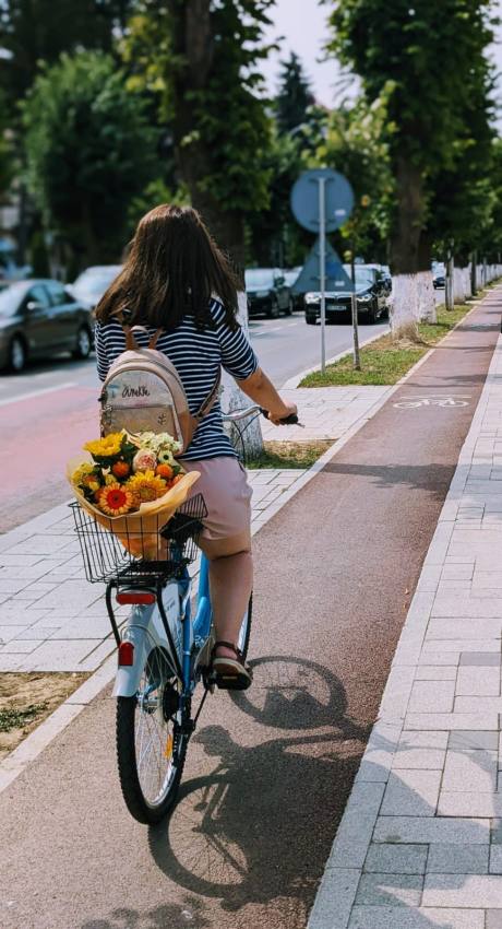 De sâmbătă, 8 martie bicicletele vor putea fi închiriate din nou la Curtea de Argeș 2 bicilete curtea de arges