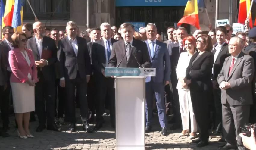 Crin Antonescu ciolacu predoiu etc - Crin Antonescu și-a depus candidatura la prezidențiale
