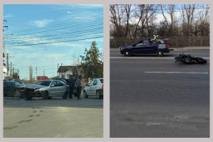 Untitled Project 13 - Accident în zona de nord a Piteștiului. Motociclist rănit!