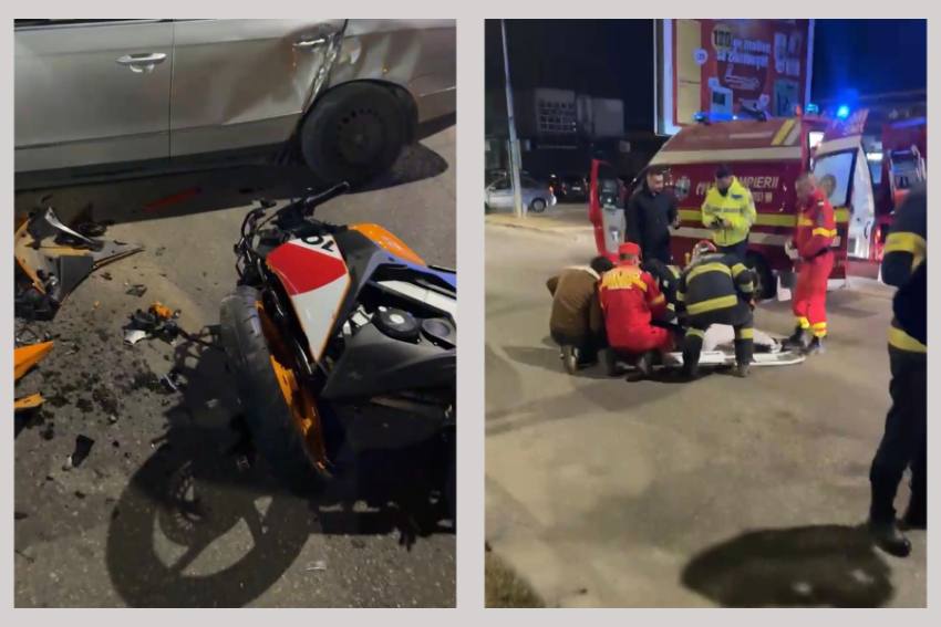 accident moto auto Pitesti accident moto auto Pitesti