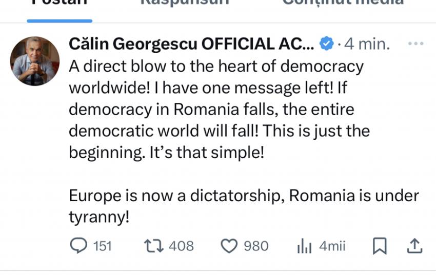 Candidatura lui Călin Georgescu respinsă, protestatarii cer libertate. Cum motivează BEC decizia 8 calin georgescu 1 - Candidatura lui Călin Georgescu respinsă, protestatarii cer libertate. Cum motivează BEC decizia